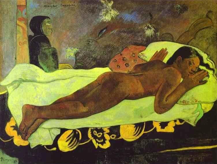 Paul Gauguin Manao tupapau
